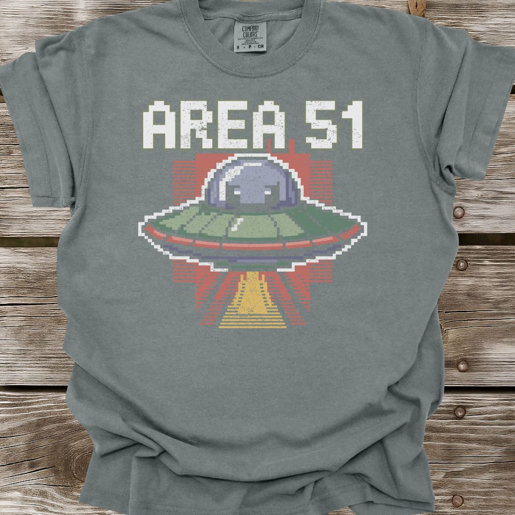 Area 51 Pixels T-Shirt