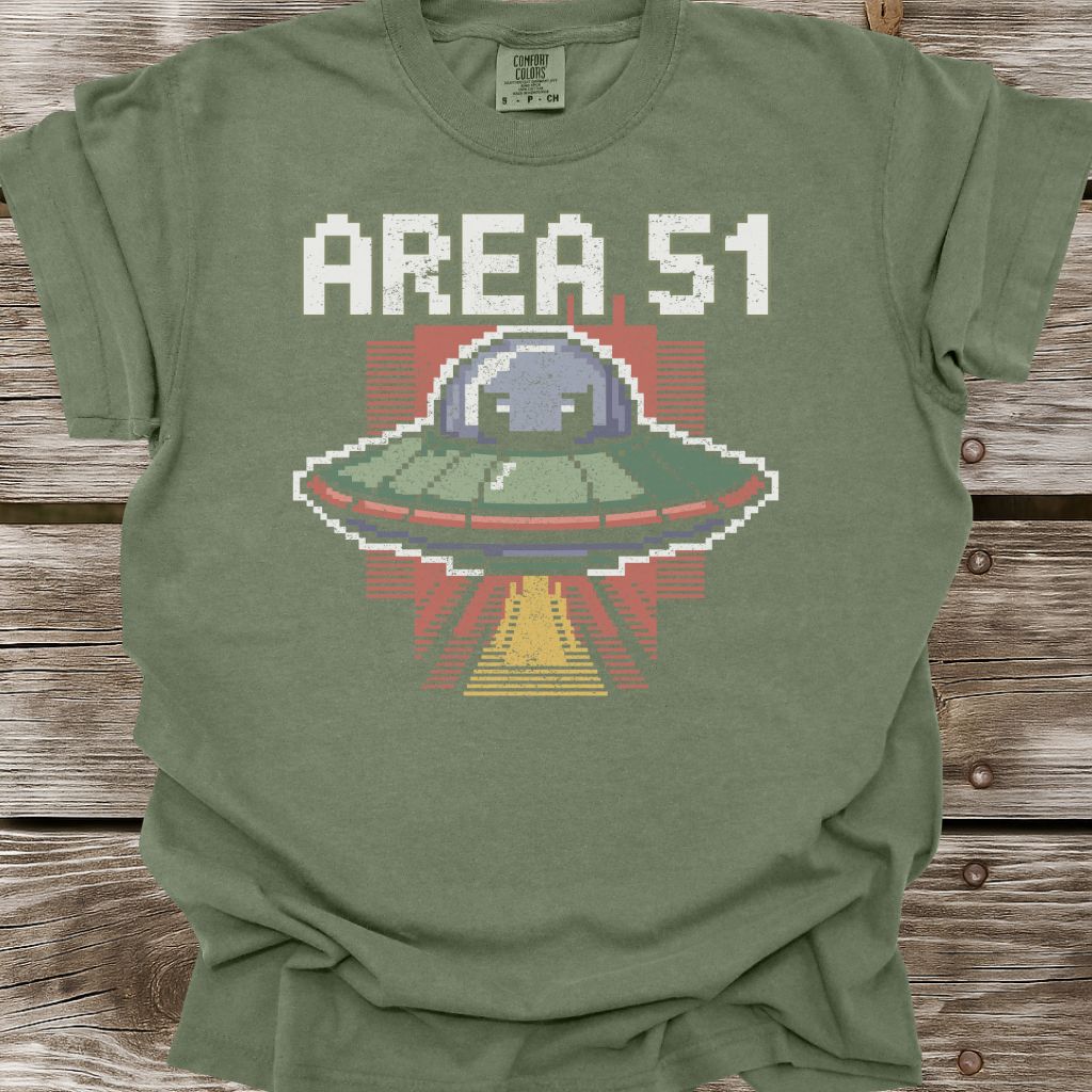 Area 51 Pixels T-Shirt