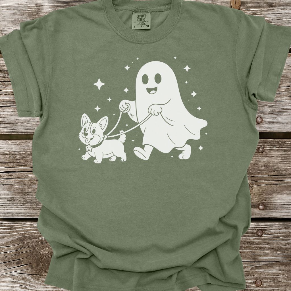 Ghost Corgi T-Shirt