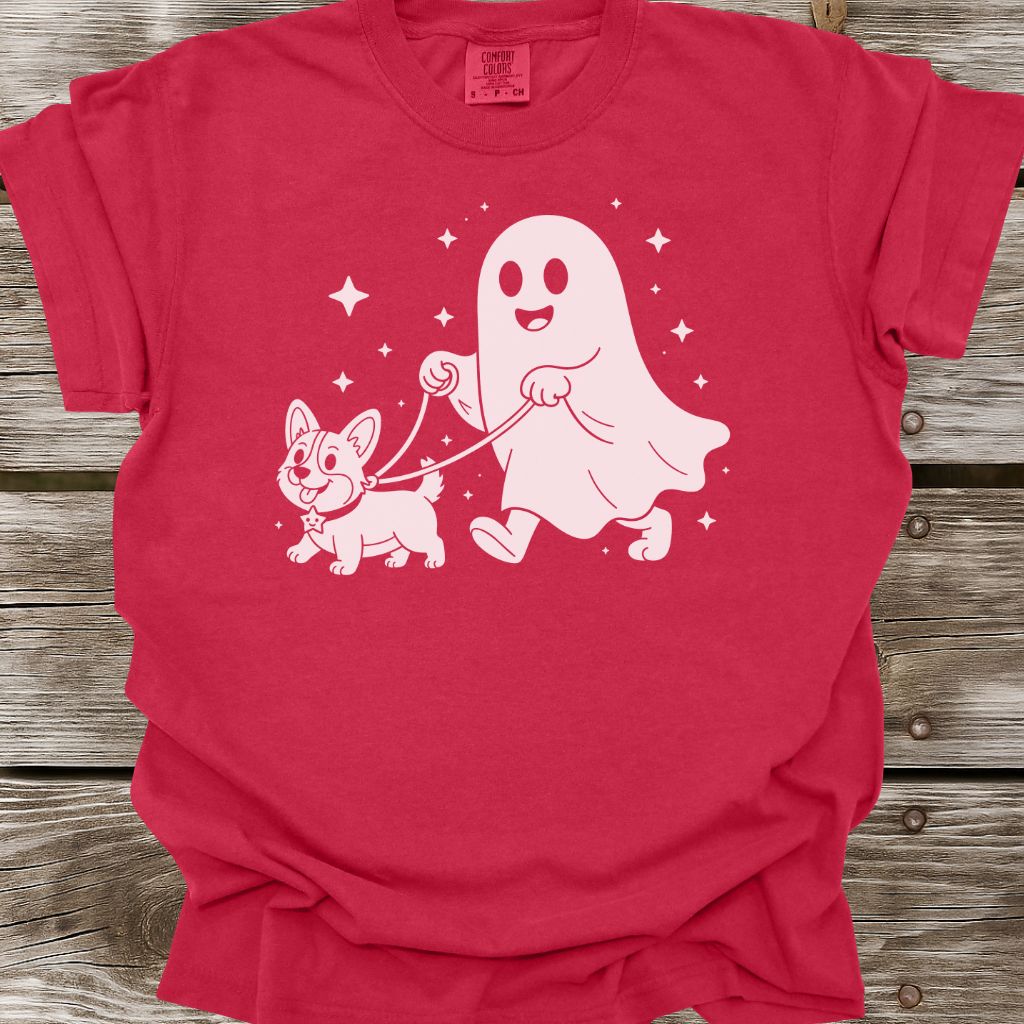 Ghost Corgi T-Shirt