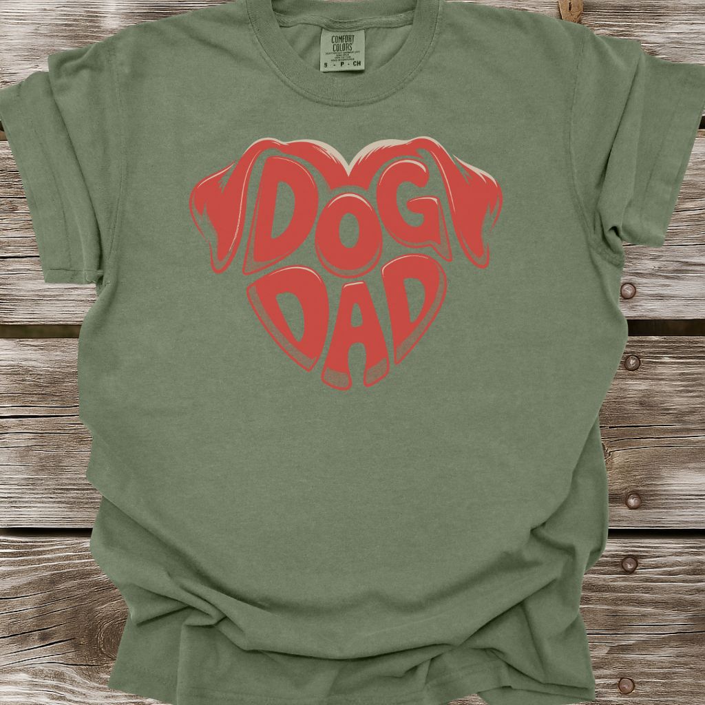 Heart of a Dog Dad T-Shirt