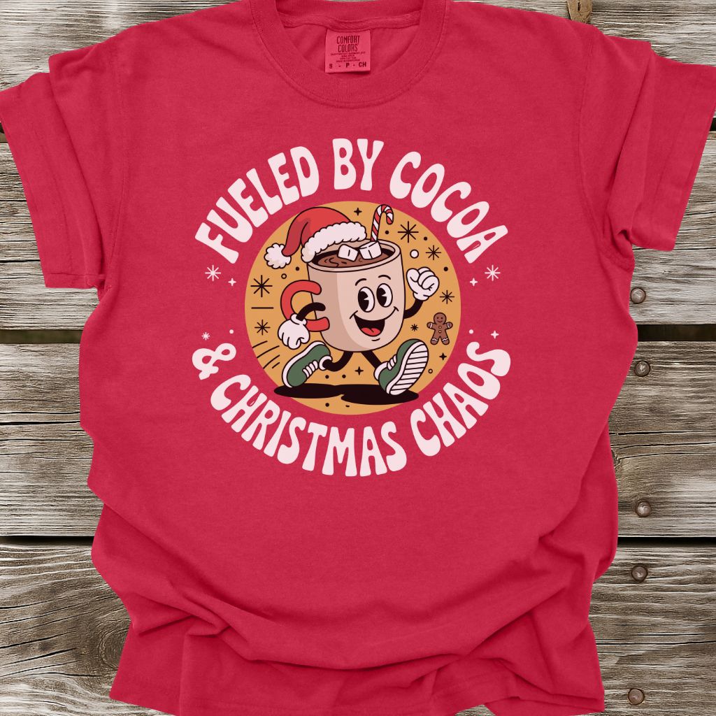 Fueled By Cocoa & Christmas Chaos T-Shirt