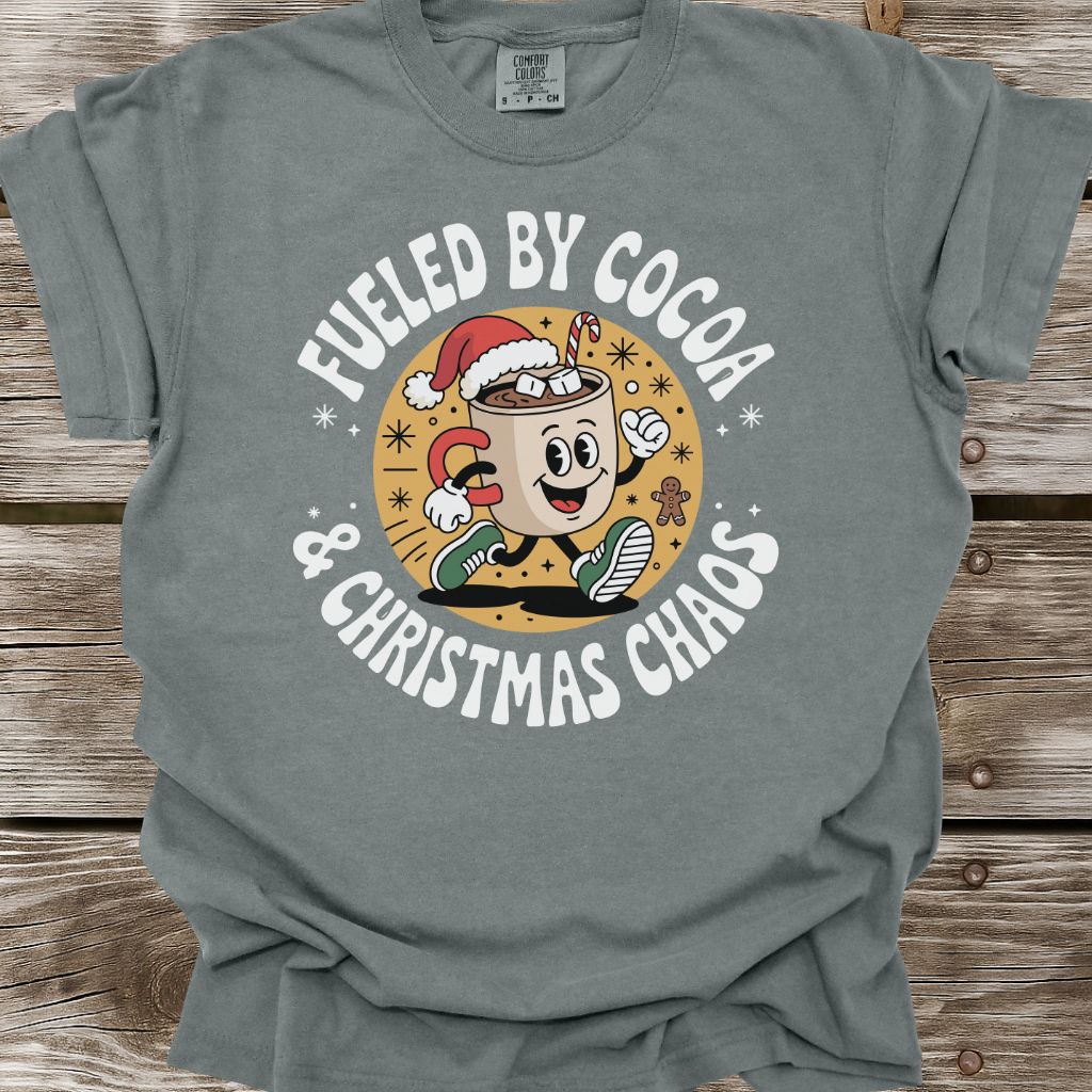 Fueled By Cocoa & Christmas Chaos T-Shirt