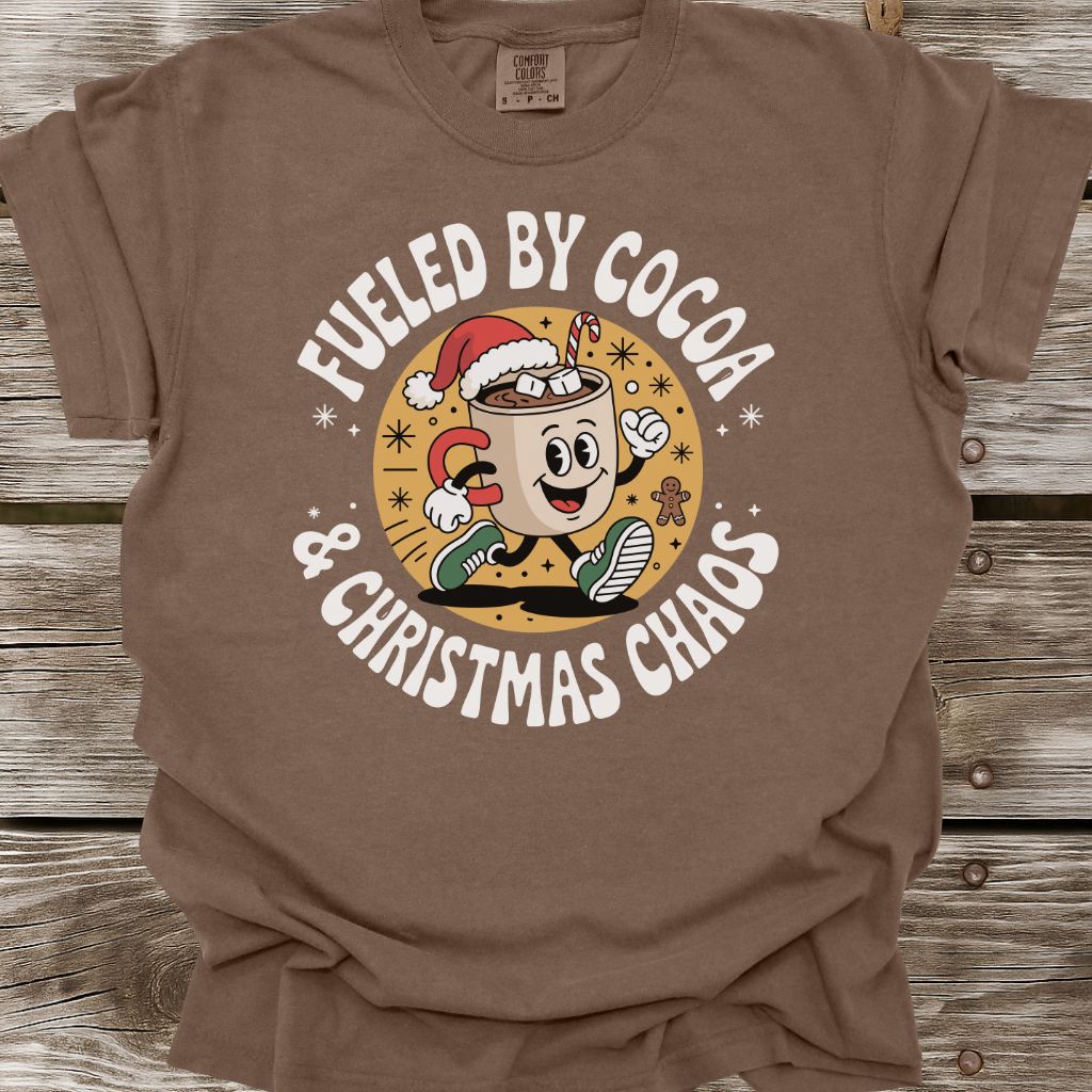 Fueled By Cocoa & Christmas Chaos T-Shirt