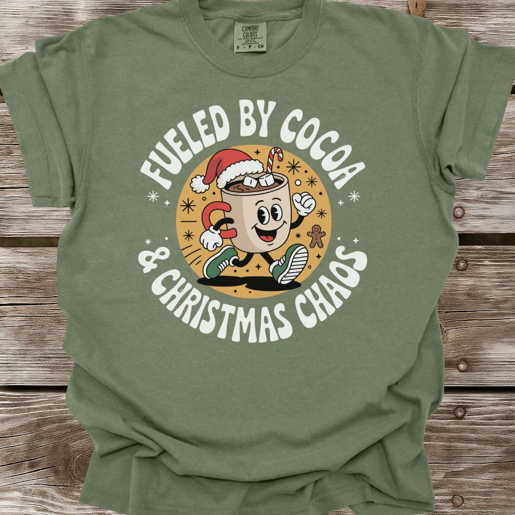 Fueled By Cocoa & Christmas Chaos T-Shirt