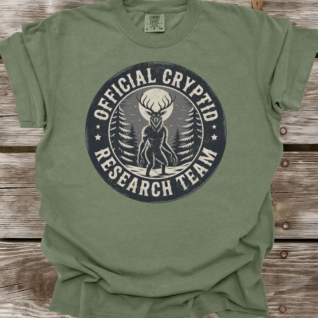 Official Cryptid Research Team T-Shirt