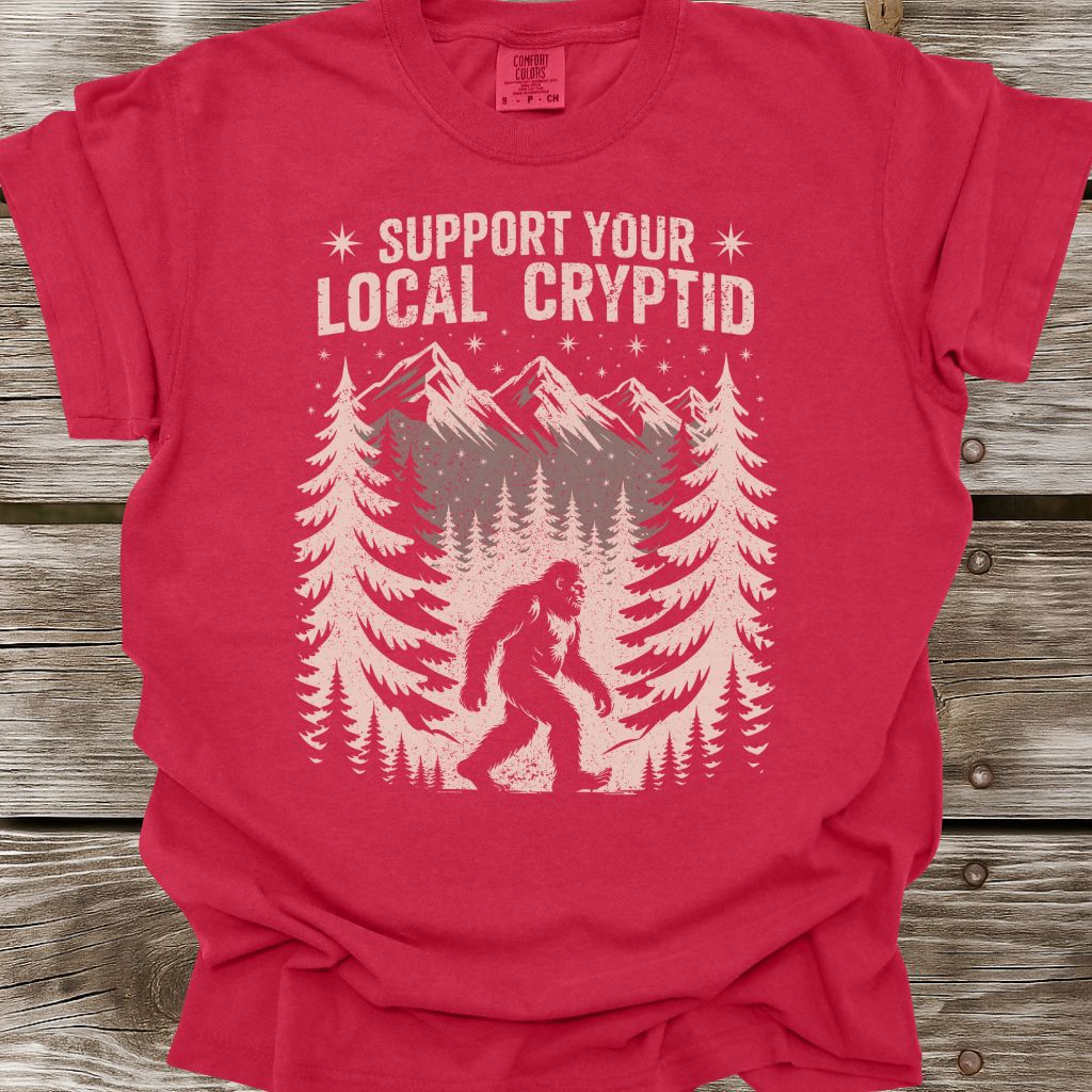 Support Your Local Cryptid T-Shirt