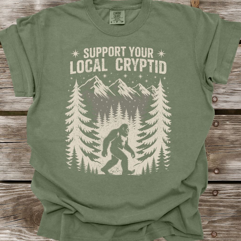 Support Your Local Cryptid T-Shirt