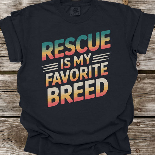 Rescue Is My Favorite Breed T-Shirt